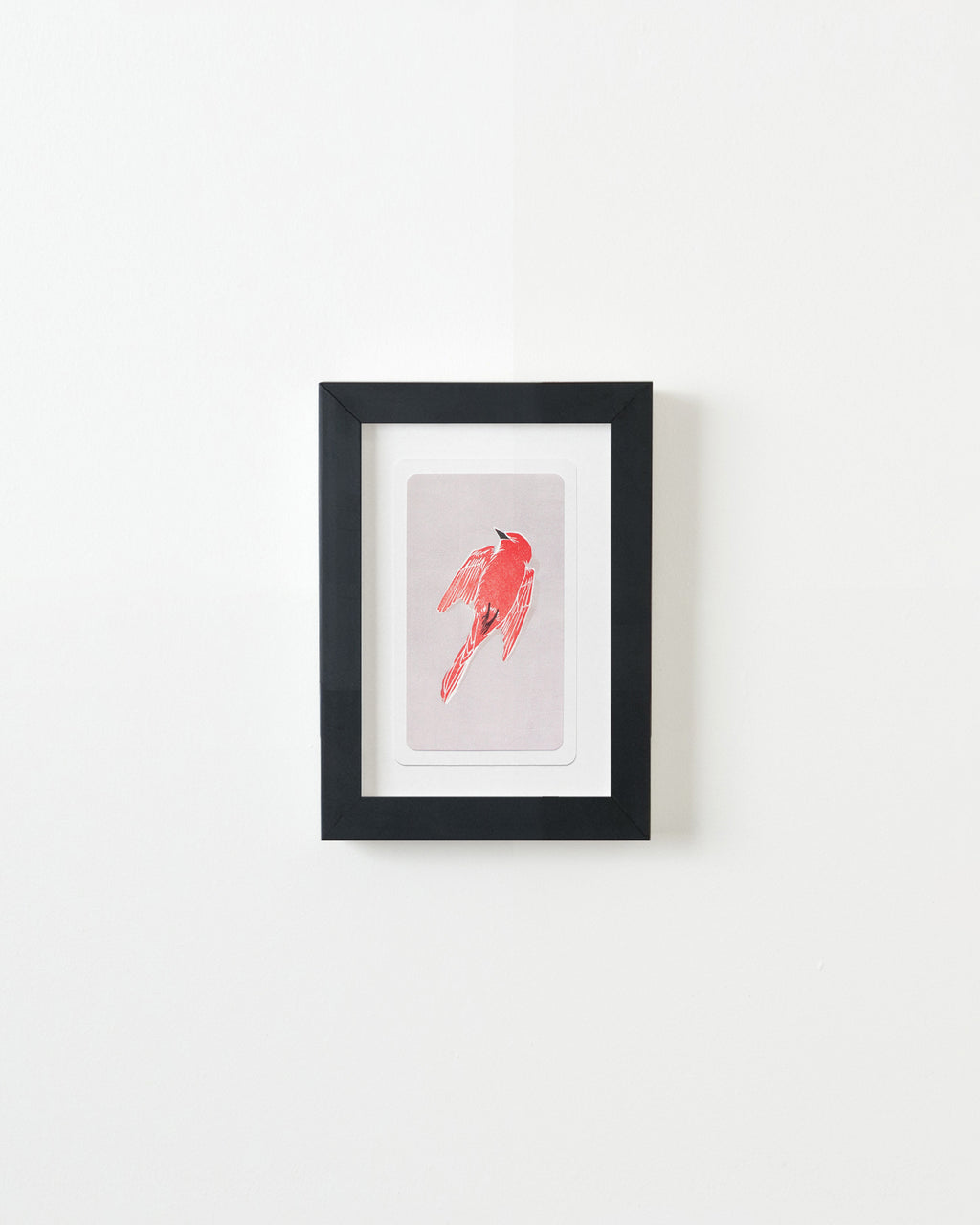 Print by Langdon Graves titled "Bird (Home Circle - Valentine)" - 3.