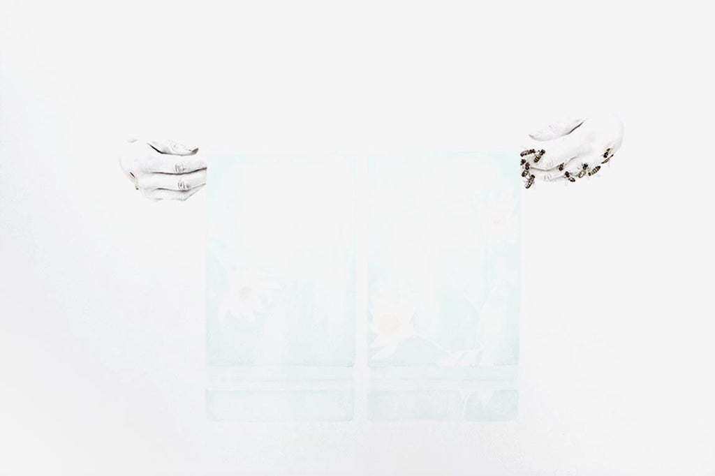 Drawing by Langdon Graves titled "Hive" - 2.