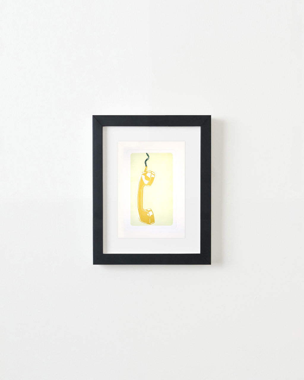 Print by Langdon Graves titled "Phone (Growth)" - 3.