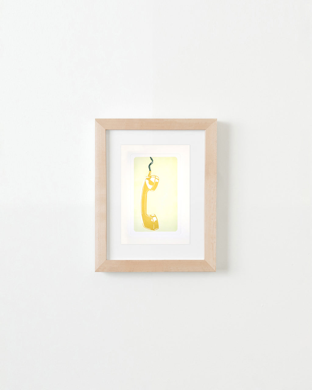 Print by Langdon Graves titled "Phone (Growth)" - 4.