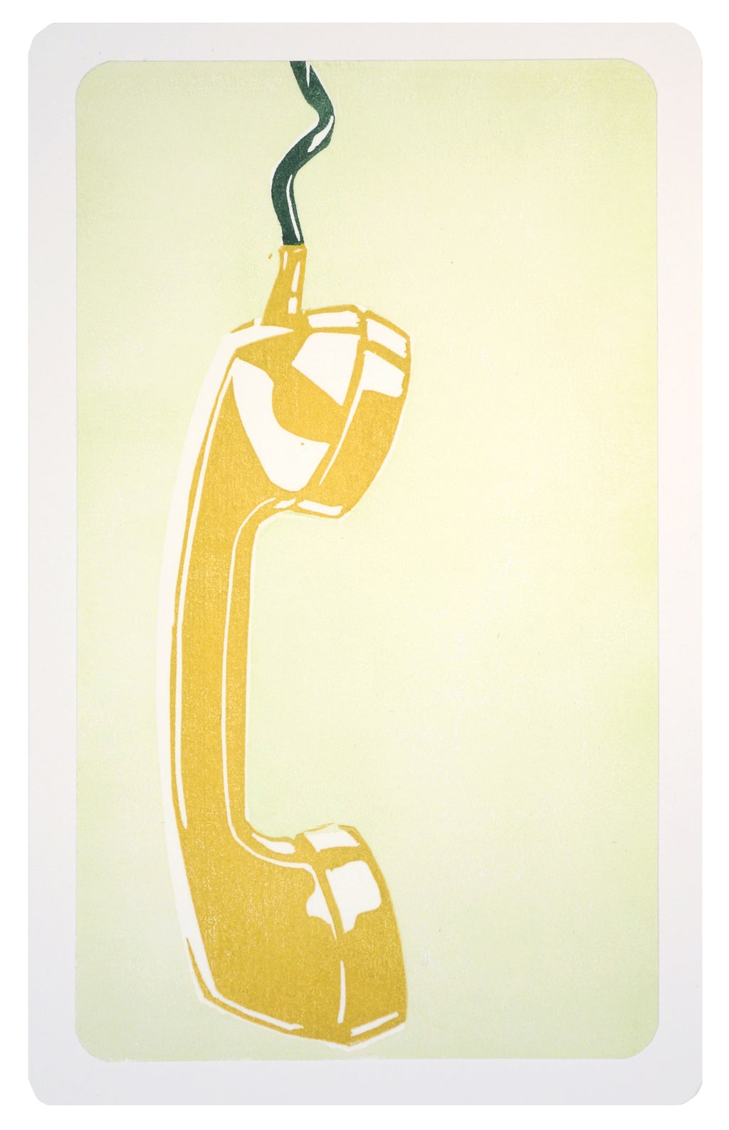 Print by Langdon Graves titled "Phone (Growth)" - 2.