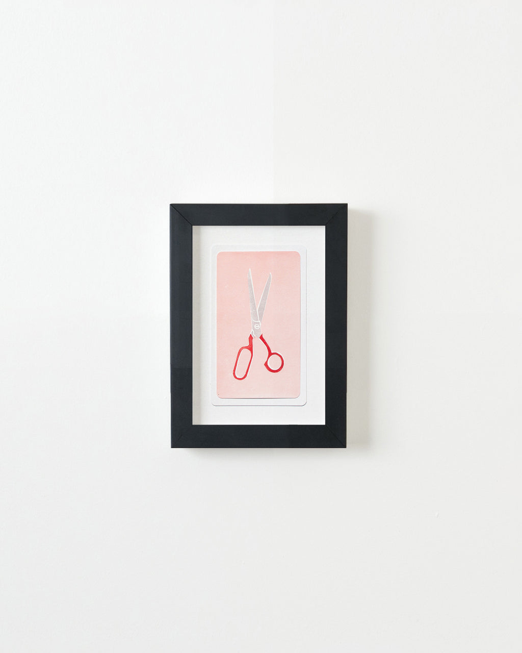 Print by Langdon Graves titled "Scissors (Home Circle - Valentine)" - 3.