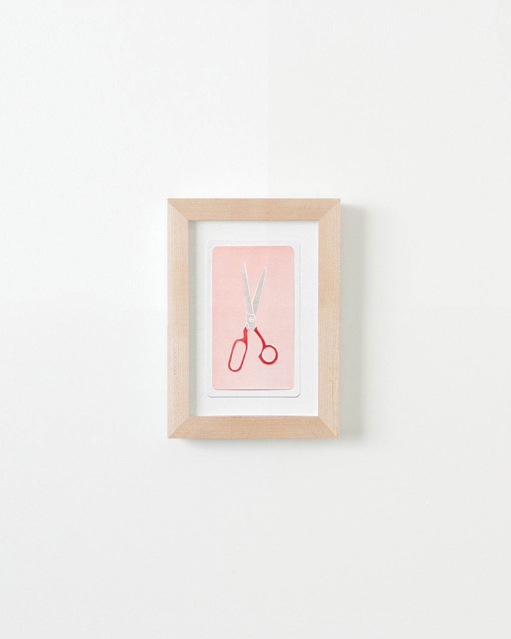 Print by Langdon Graves titled "Scissors (Home Circle - Valentine)" - 4.
