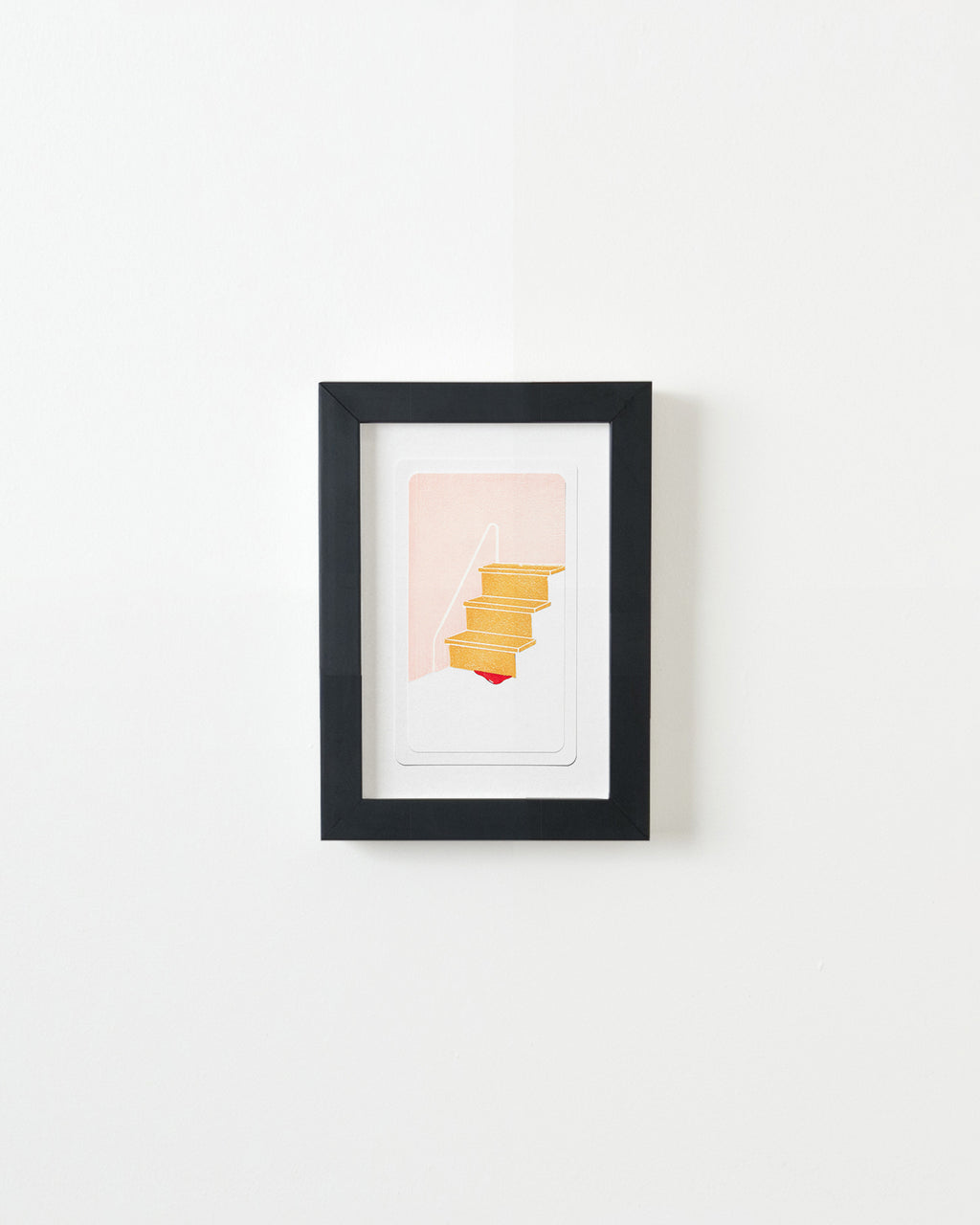 Print by Langdon Graves titled "Stairs (Home Circle - Growth)" - 3.