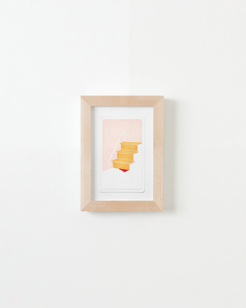 Print by Langdon Graves titled "Stairs (Home Circle - Growth)" - 4.