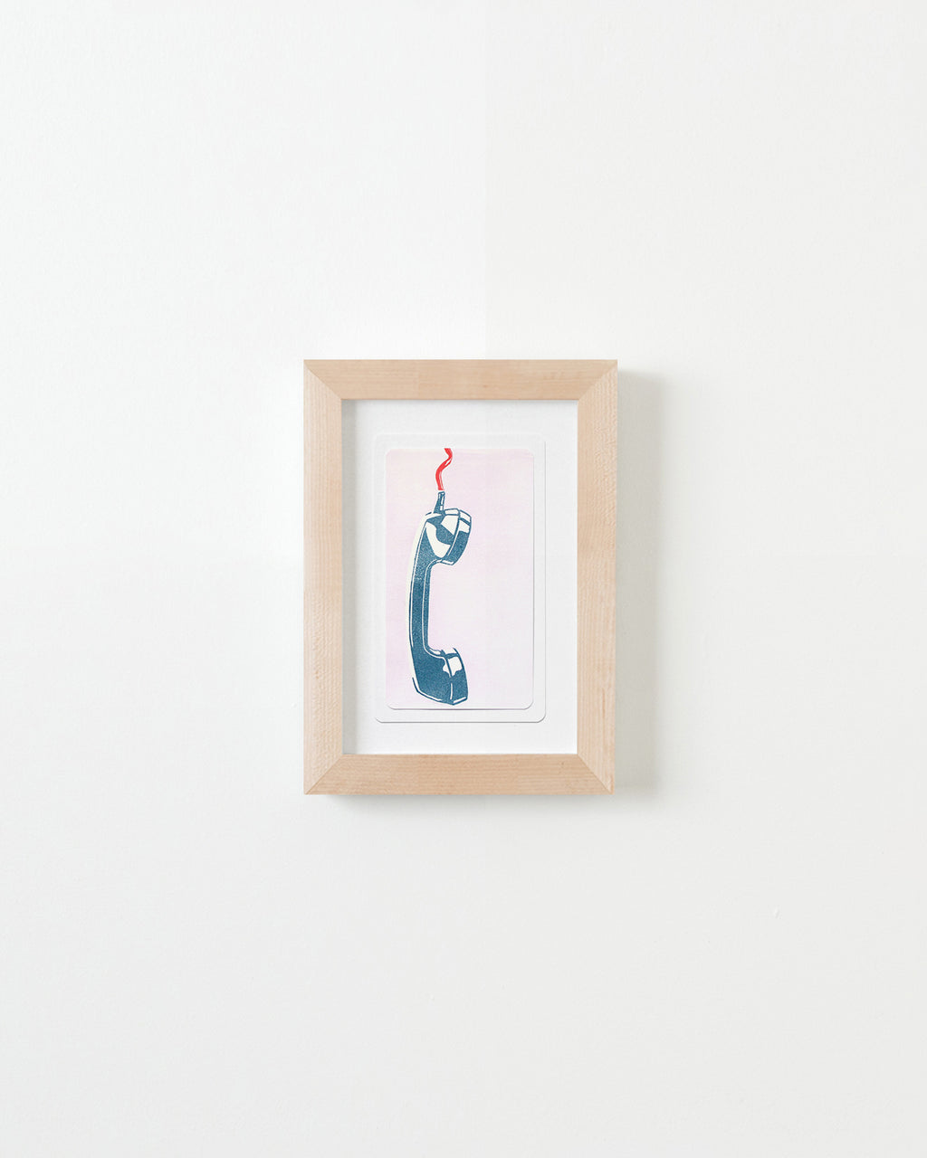 Print by Langdon Graves titled "Telephone (Home Circle - Vespertine)" - 4.