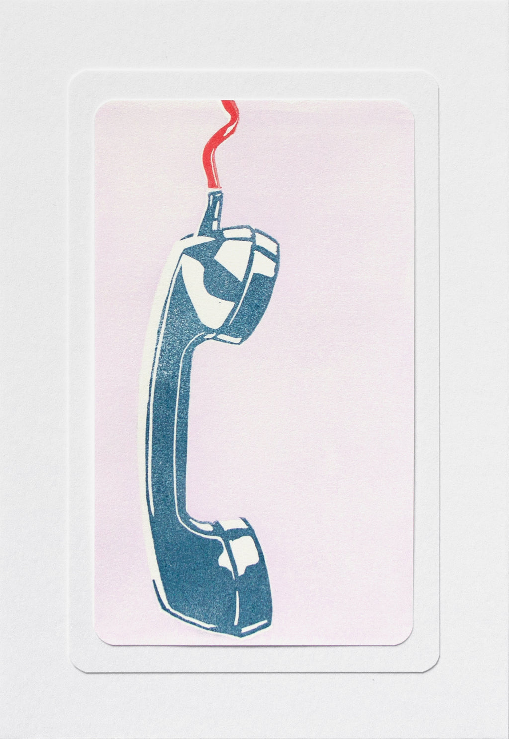 Print by Langdon Graves titled "Telephone (Home Circle - Vespertine)" - 2.