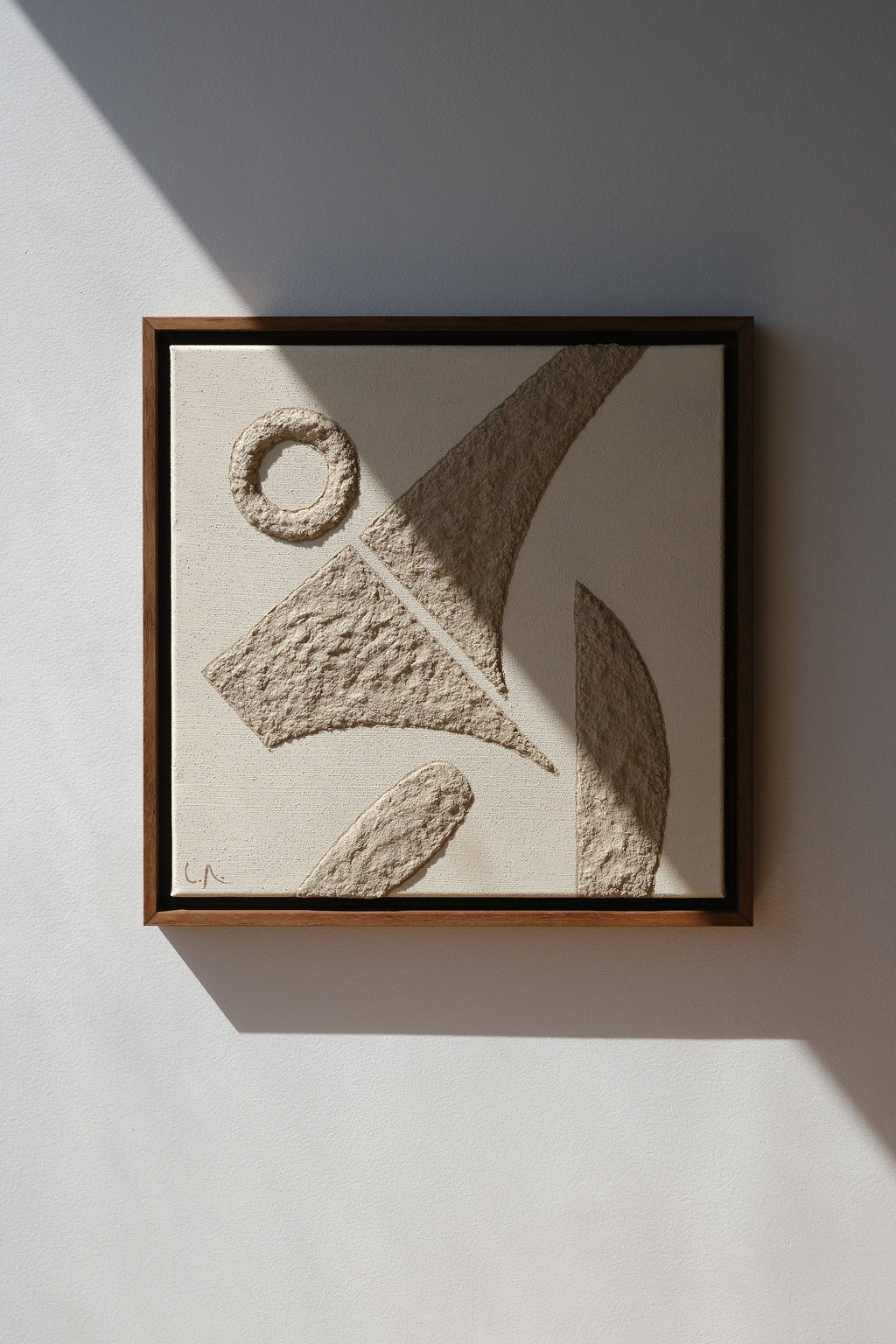 Painting by Lara Youssef Nabawy titled "Sculpted (1)" - 3.