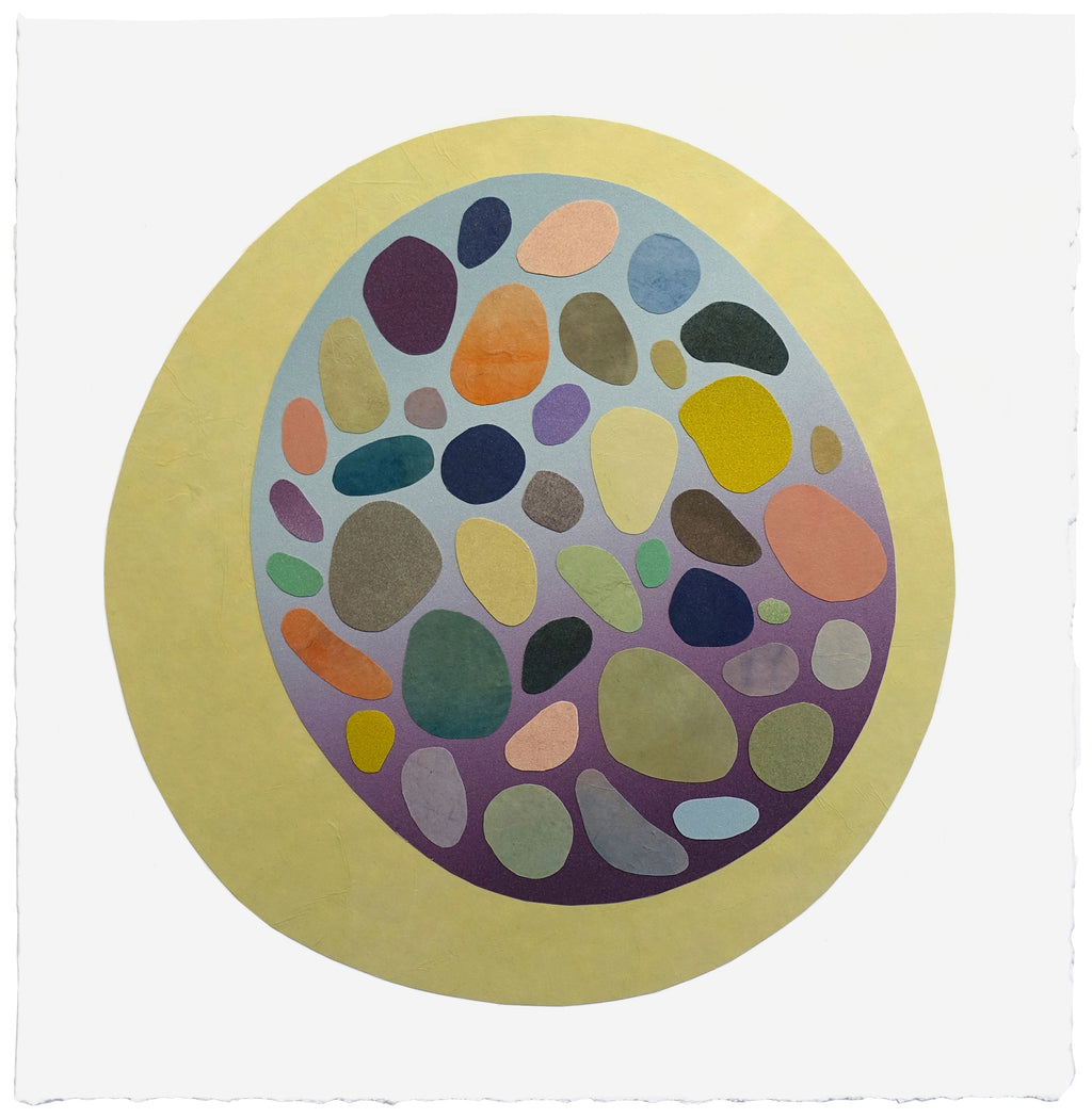 Mixed Media by Laura Berman titled "Dreamspace 8" - 2.