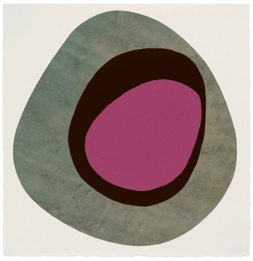 Painting by Laura Berman titled "Enclusion 7" - 2.