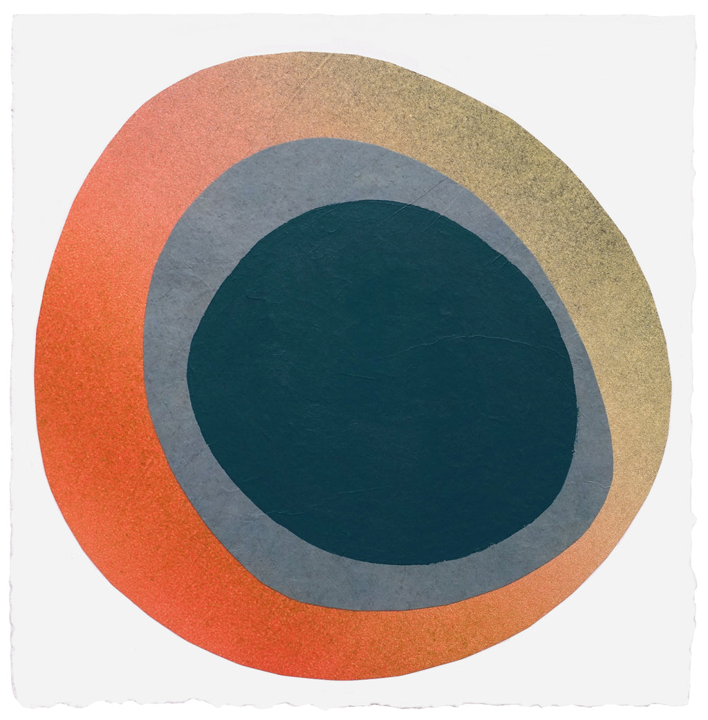 Mixed Media by Laura Berman titled "Enclusions S25 1" - 2.