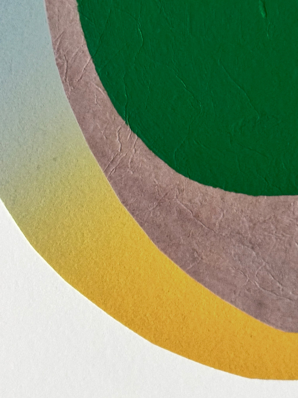 Mixed Media by Laura Berman titled "Enclusions S25 10" - 4.