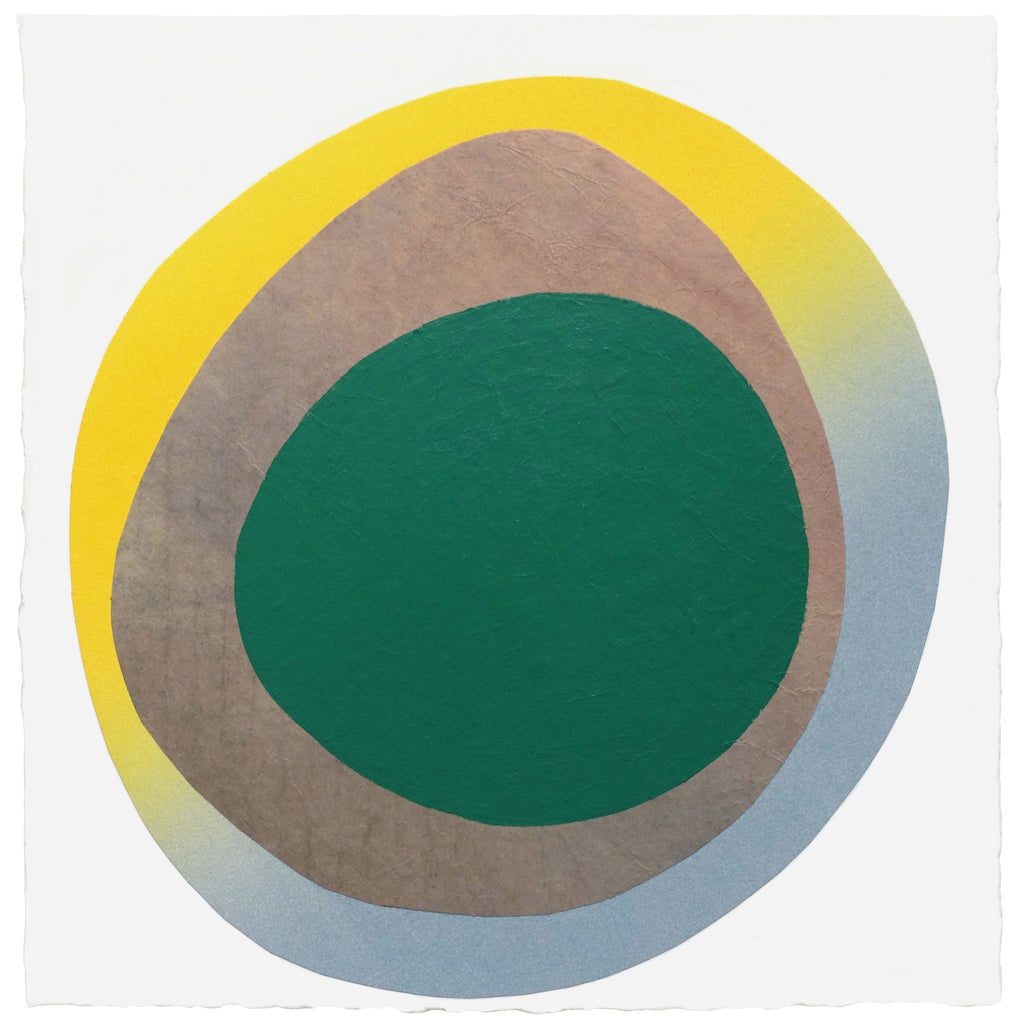 Mixed Media by Laura Berman titled "Enclusions S25 10" - 2.