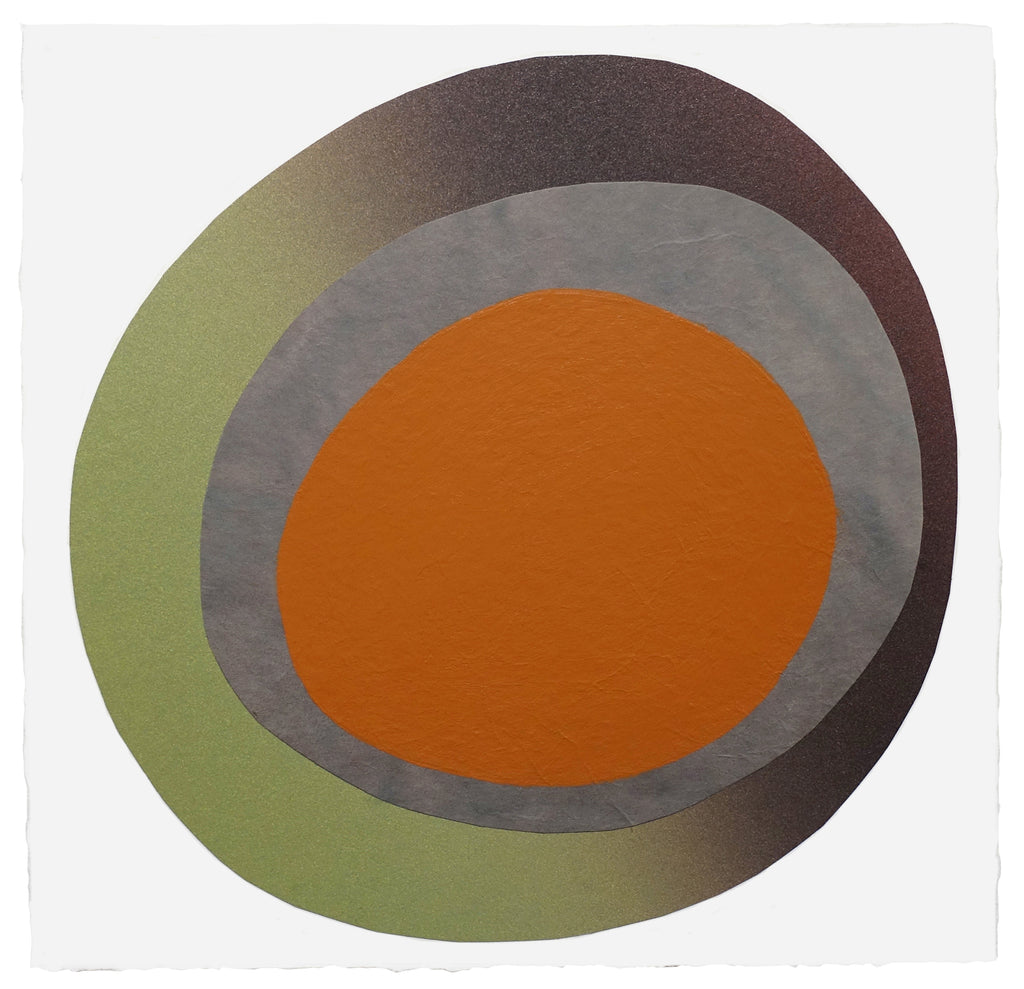 Mixed Media by Laura Berman titled "Enclusions S25 2" - 2.