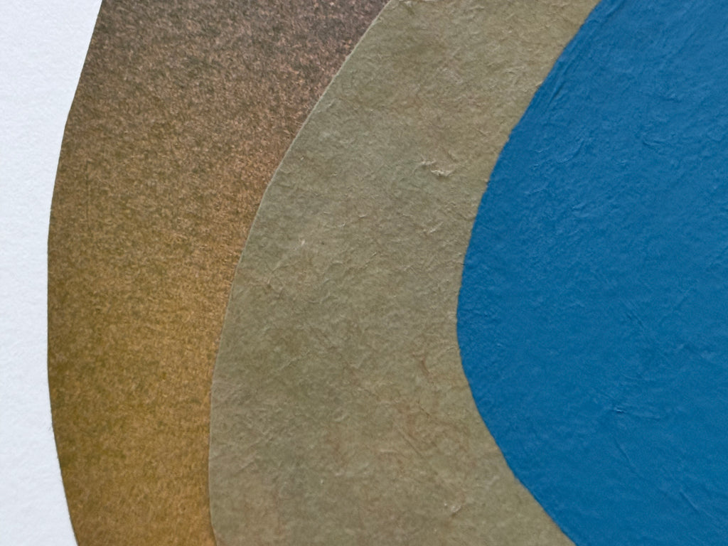 Mixed Media by Laura Berman titled "Enclusions S25 7" - 5.