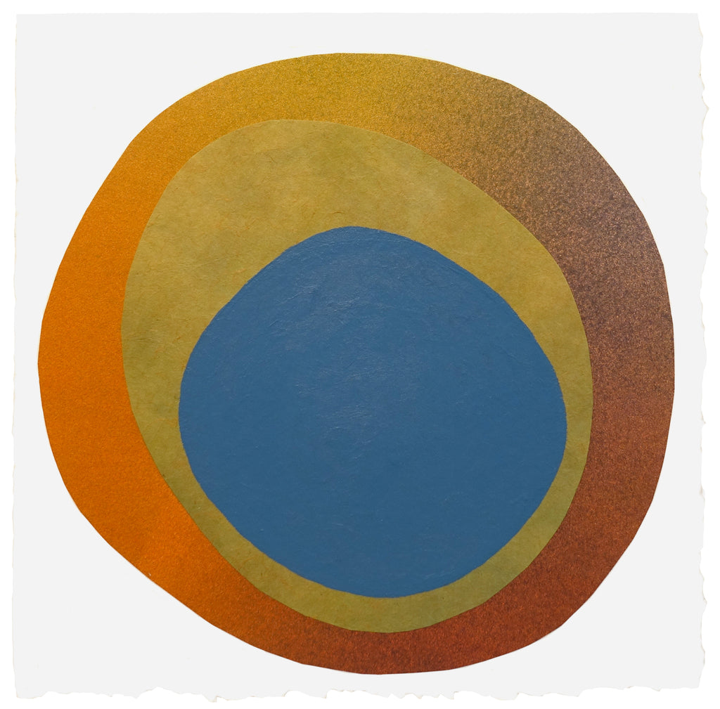 Mixed Media by Laura Berman titled "Enclusions S25 7" - 2.