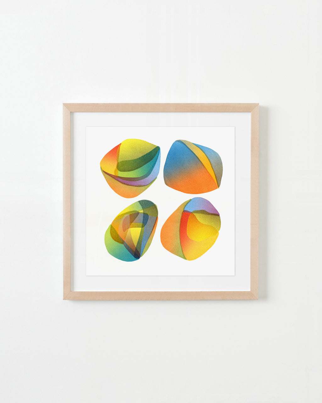 Print by Laura Berman titled "Gem C6" - 4.