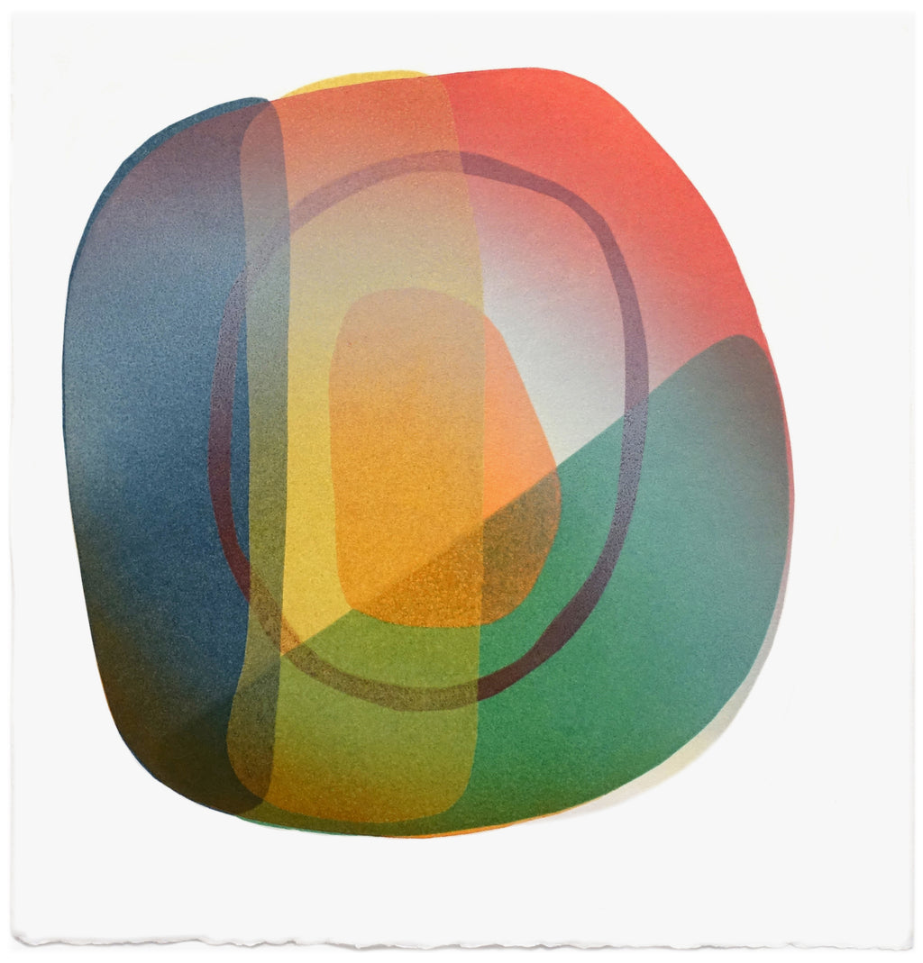 Print by Laura Berman titled "Gem G3" - 2.