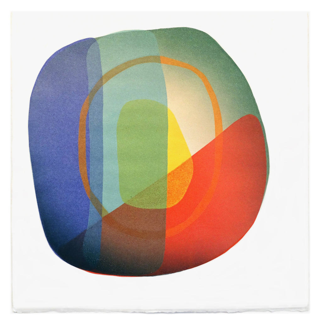 Print by Laura Berman titled "Gem G4" - 2.