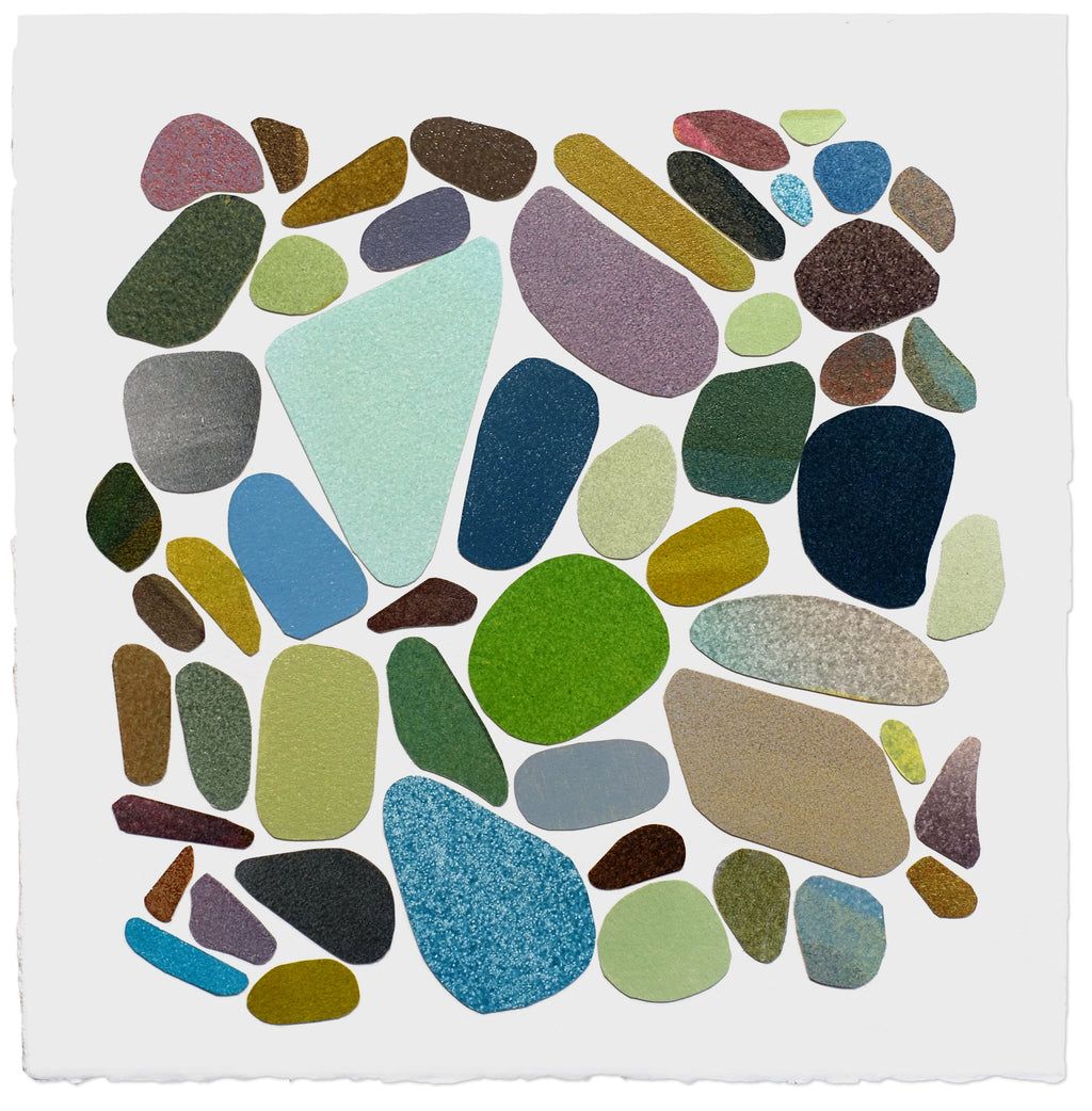 Print by Laura Berman titled "Locus 6" - 2.