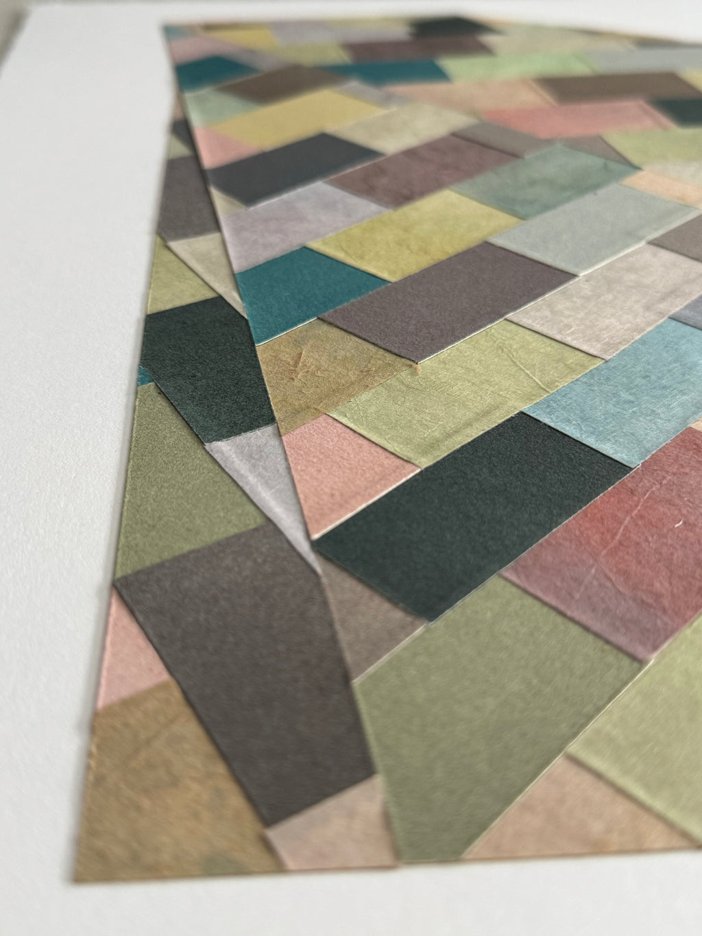 Mixed Media by Laura Berman titled "Minerals 1" - 4.