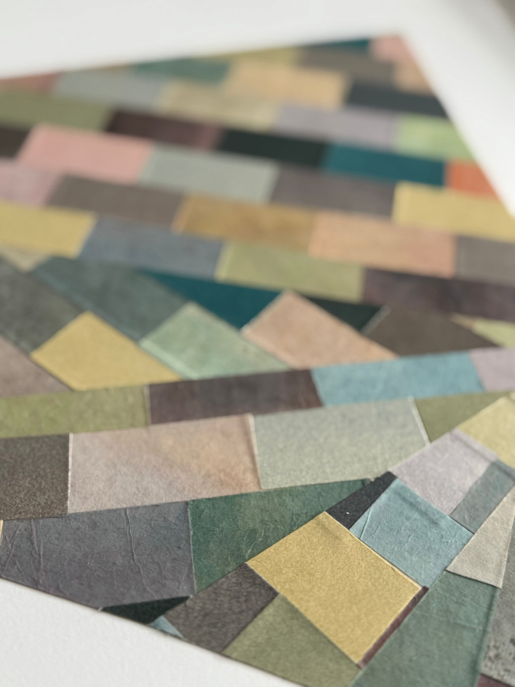 Mixed Media by Laura Berman titled "Minerals 2" - 4.