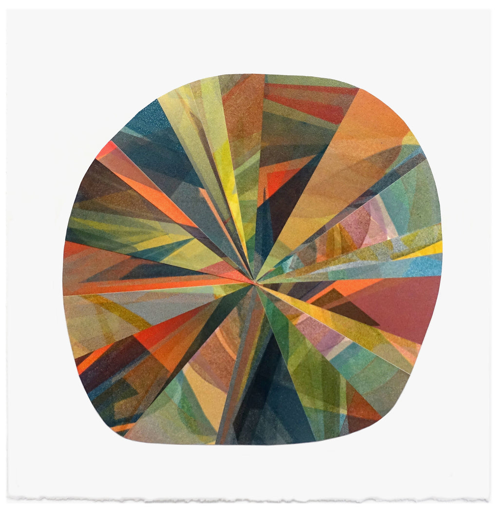 Print by Laura Berman titled "Origin 12" - 2.
