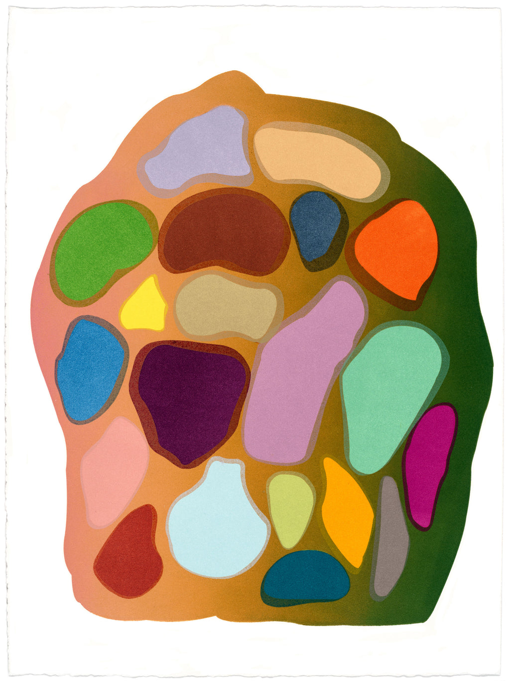 Print by Laura Berman titled "Pacifica 1" - 2.