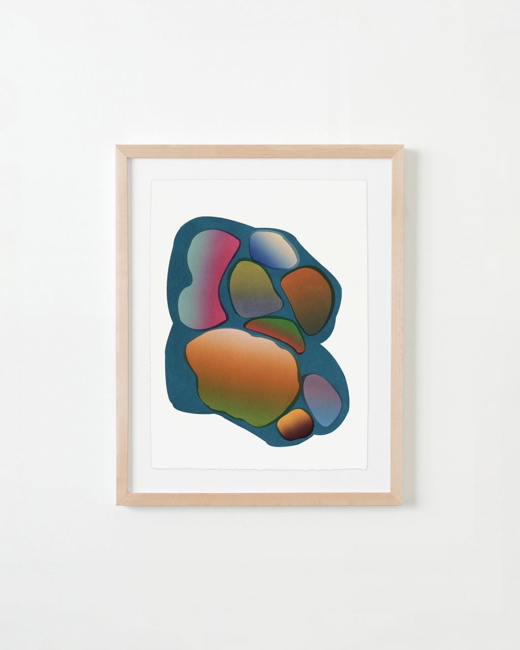 Print by Laura Berman titled "Pacifica 3" - 3.