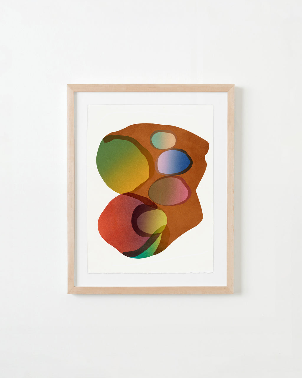 Print by Laura Berman titled "Pacifica 4" - 3.