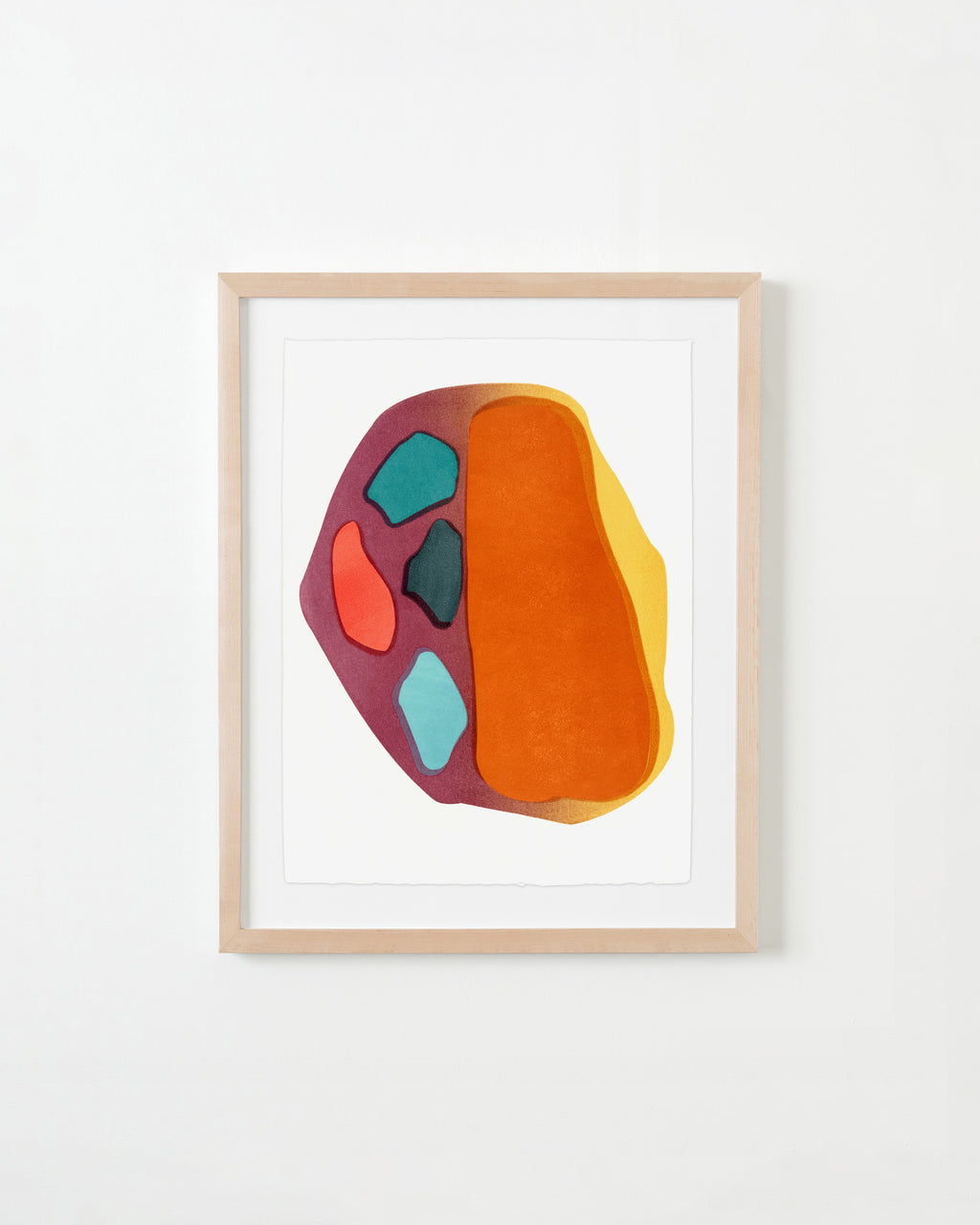 Print by Laura Berman titled "Pacifica 7" - 3.