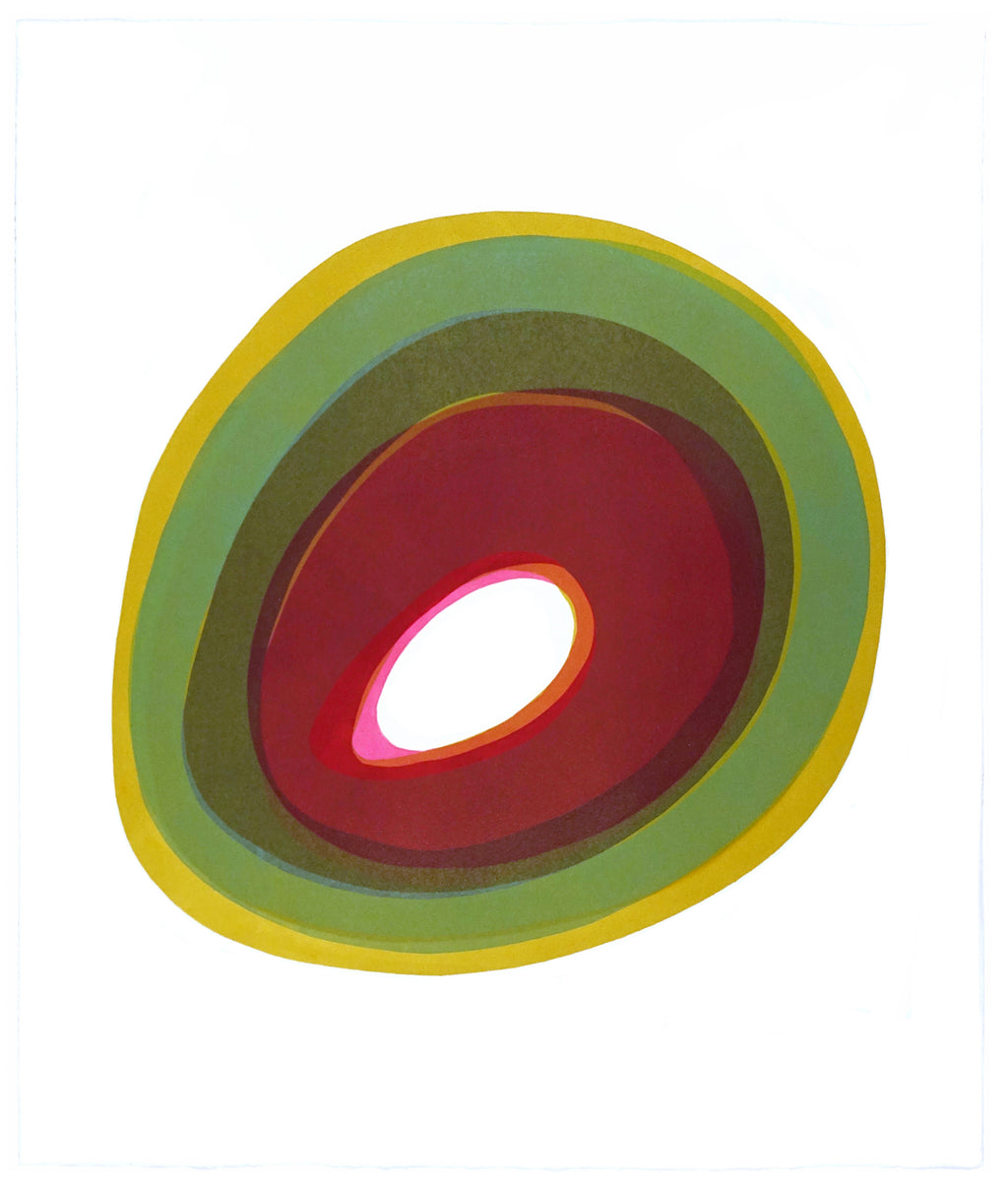 Print by Laura Berman titled "Port 2" - 2.