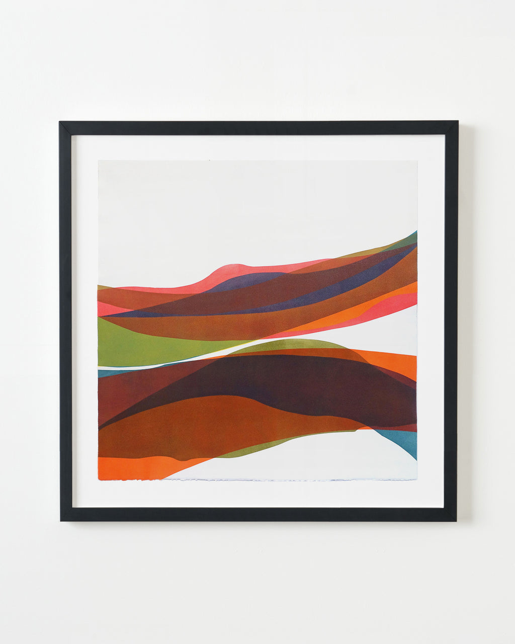 Print by Laura Berman titled "Strata 16" - 3.