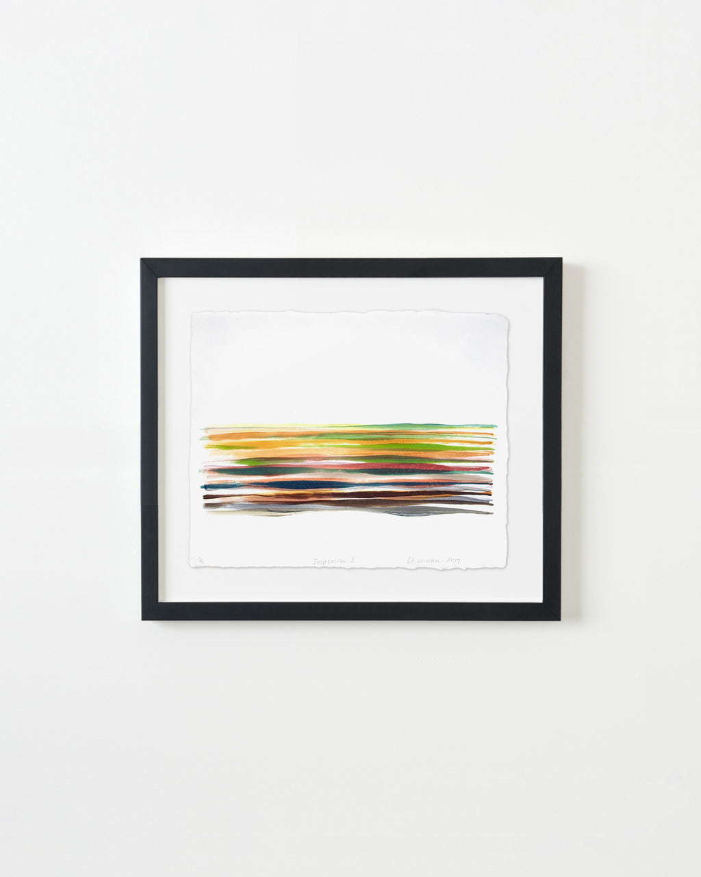 Print by Laura Berman titled "Suspension 3" - 3.