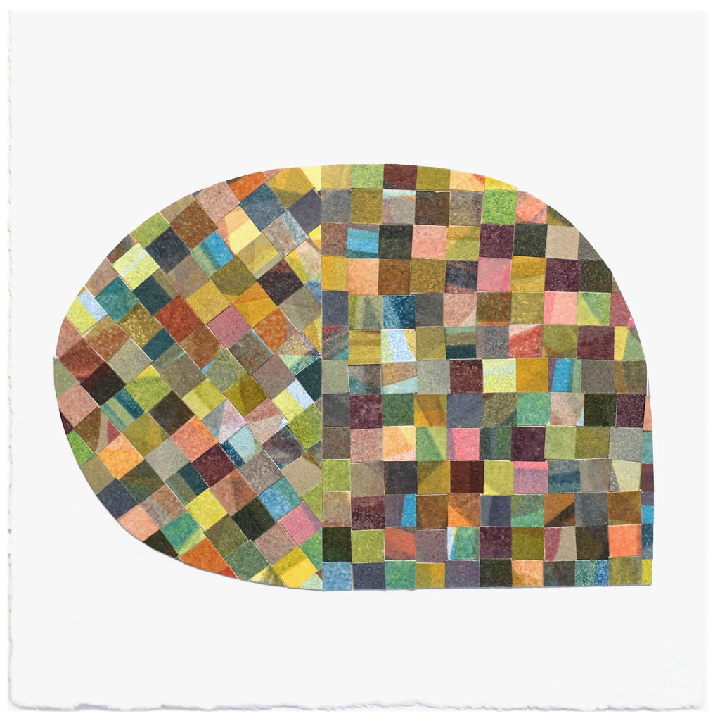Print by Laura Berman titled "Synergy 27" - 2.