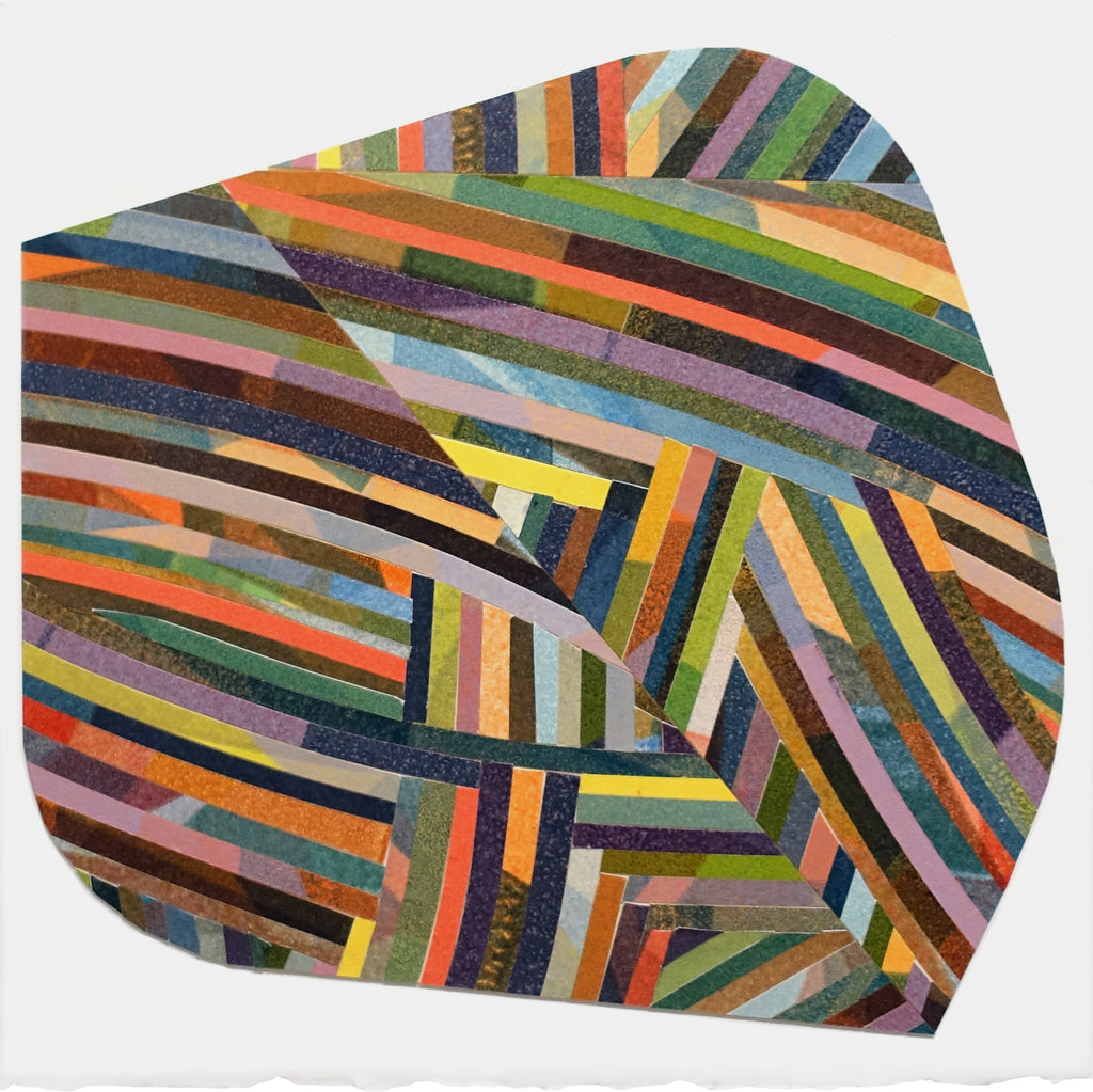 Print by Laura Berman titled "Synergy 43" - 2.