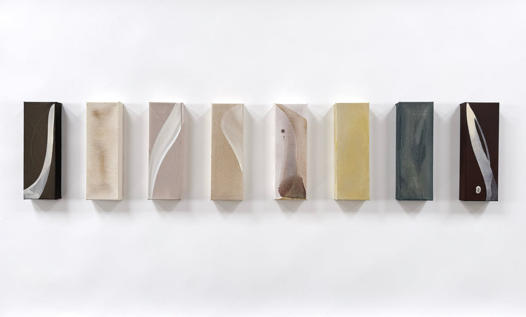 Painting by Laura Naples titled "Carve | Space" - 2.