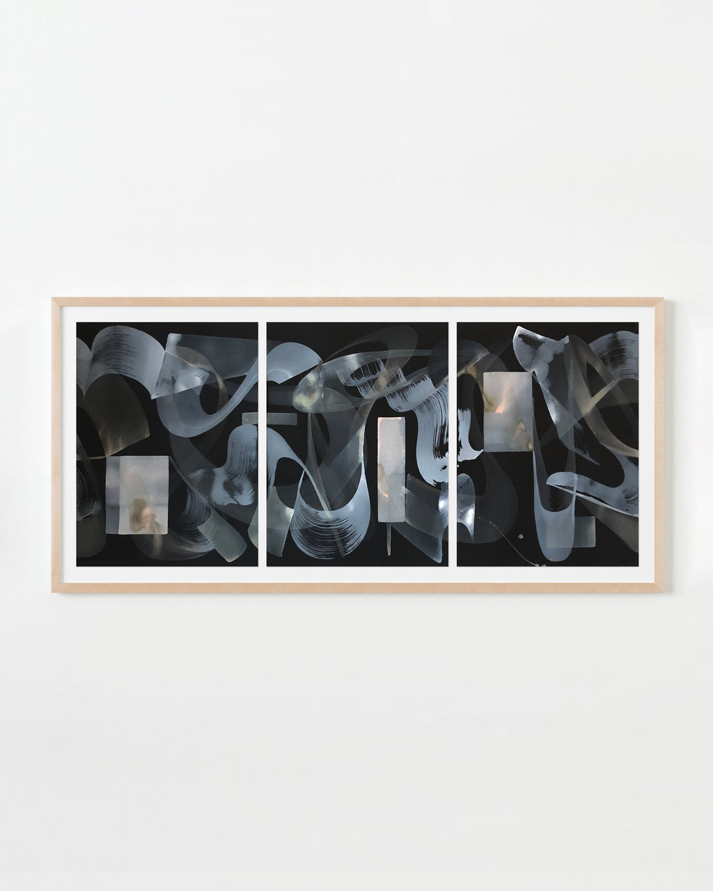 Painting by Laura Naples titled "Fall Apart / Together" - 4.