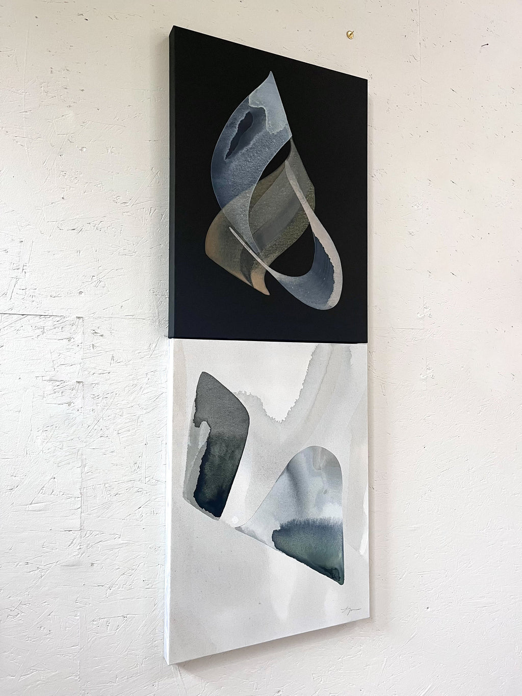 Painting by Laura Naples titled "Gathering II" - 5.