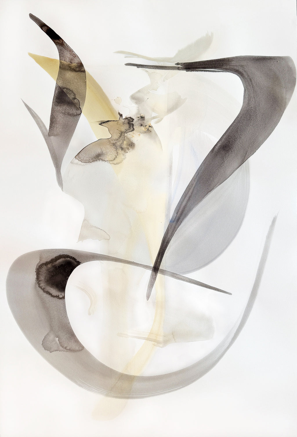 Painting by Laura Naples titled "Glissade" - 2.