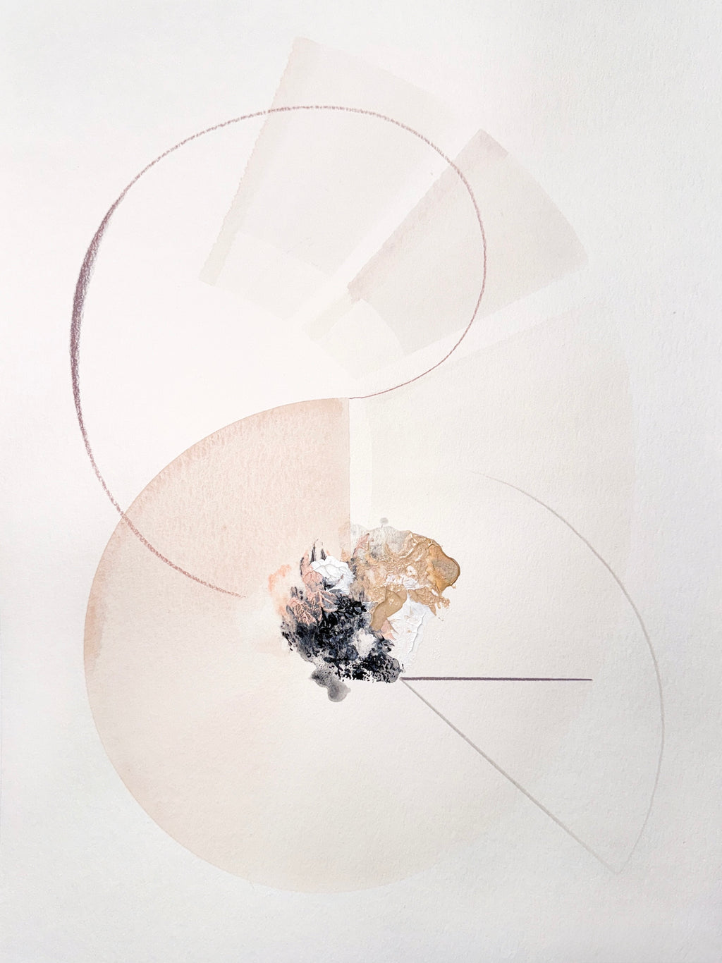 Painting by Laura Naples titled "Lively I" - 2.