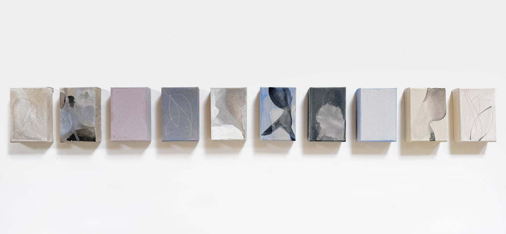 Painting by Laura Naples titled "Phases" - 2.