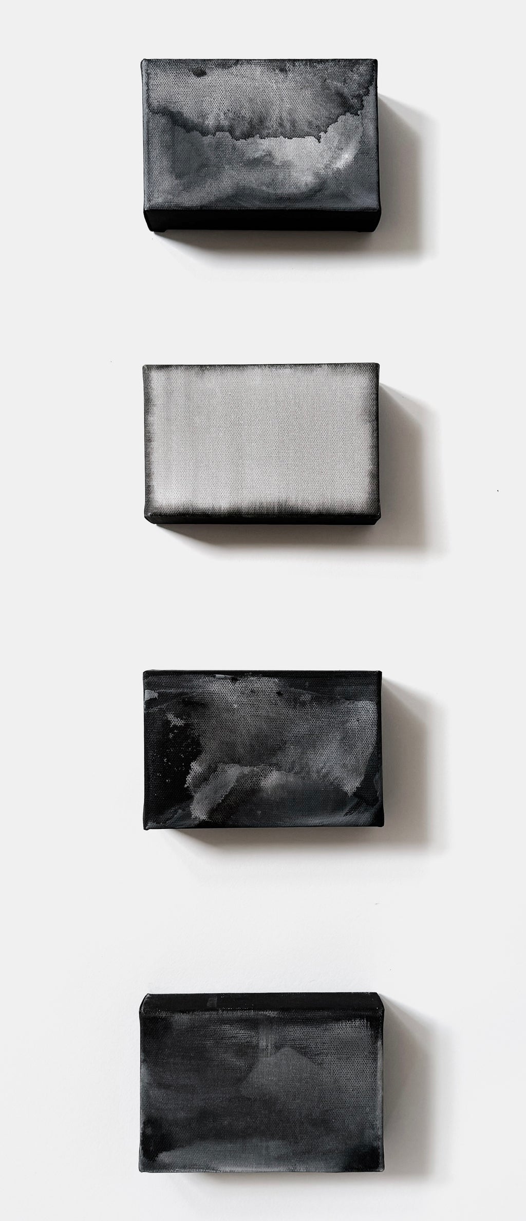 Painting by Laura Naples titled "Shadow Caesura" - 2.