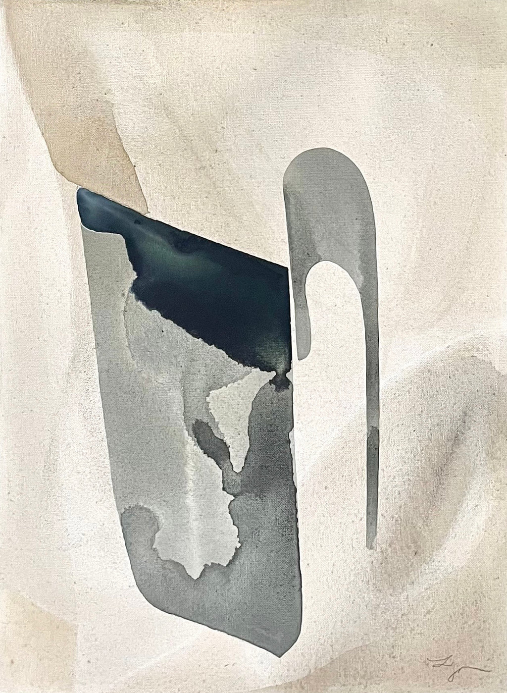 Painting by Laura Naples titled "Shared Space" - 2.