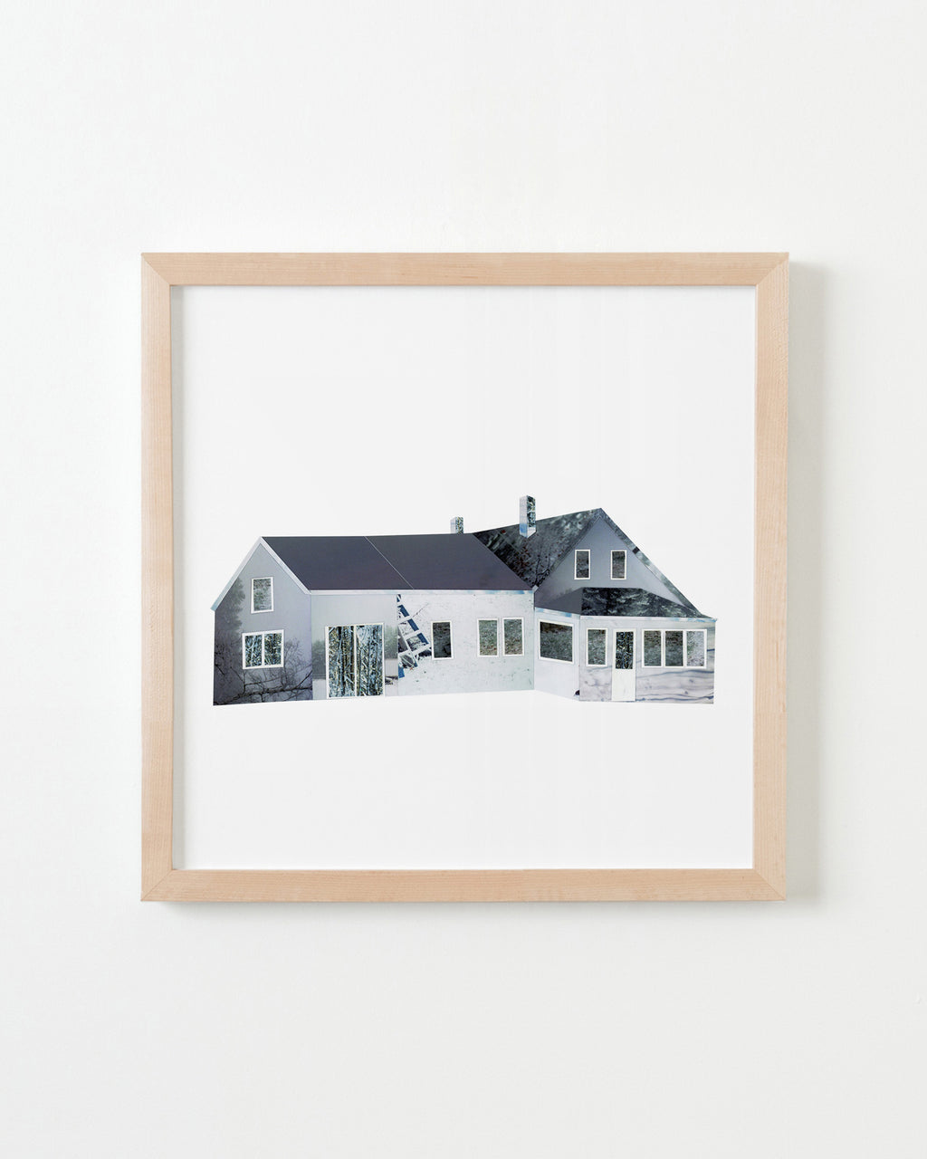 Print by Liesl Pfeffer titled "Topsham I, Maine, USA" - 1.