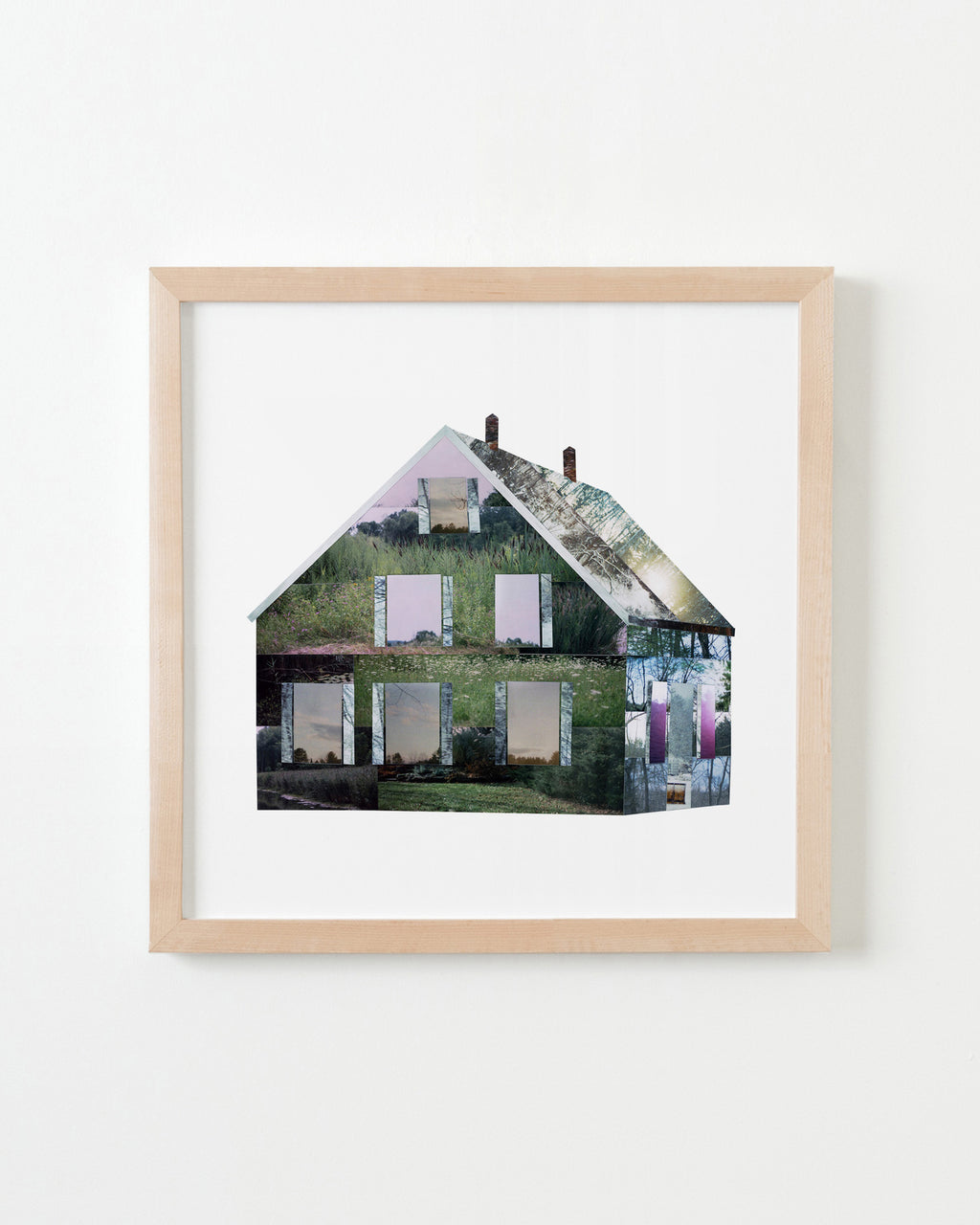 Print by Liesl Pfeffer titled "Topsham II, Maine, USA" - 1.