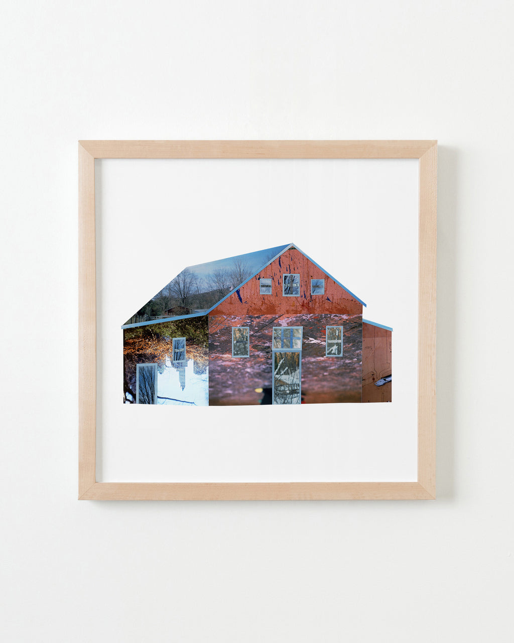 Print by Liesl Pfeffer titled "Topsham III, Maine, USA" - 1.