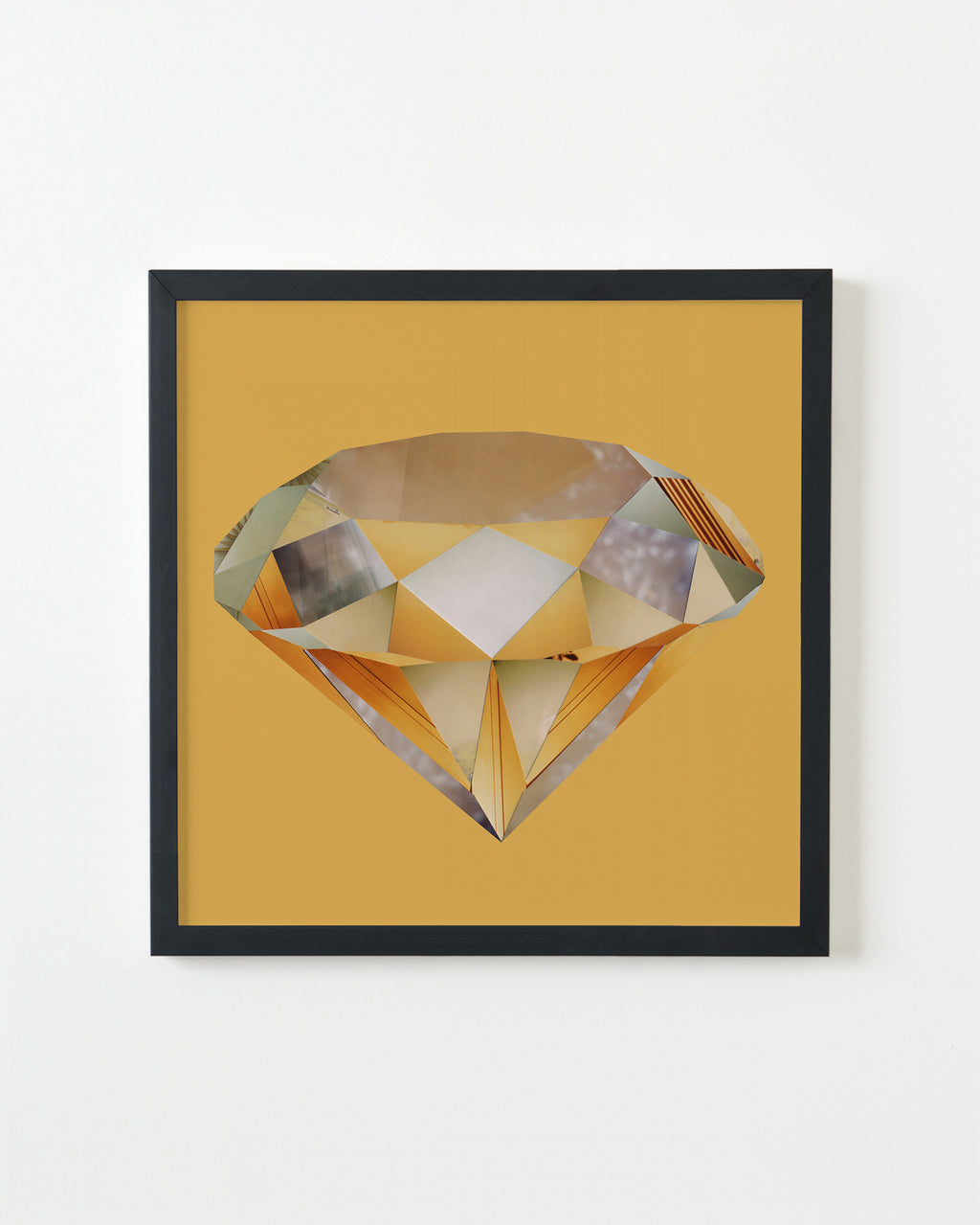 Print by Liesl Pfeffer titled "Yellow Diamond" - 3.