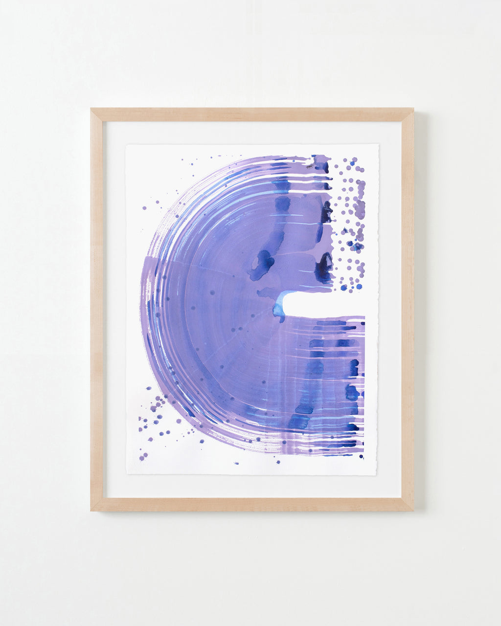 Painting by Linda Colletta titled "Lagoon II" - 4.