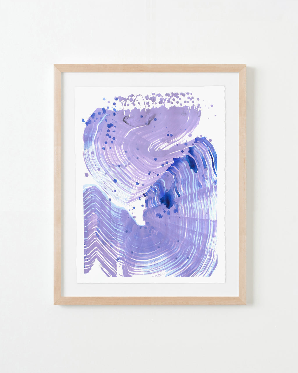 Painting by Linda Colletta titled "Lagoon IX" - 4.